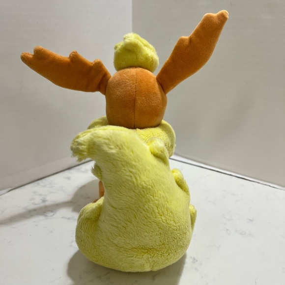 Big Pokemon Fluffy Yellow and Brown Plush Toy. Used excellent conditions. - Picture 4 of 6